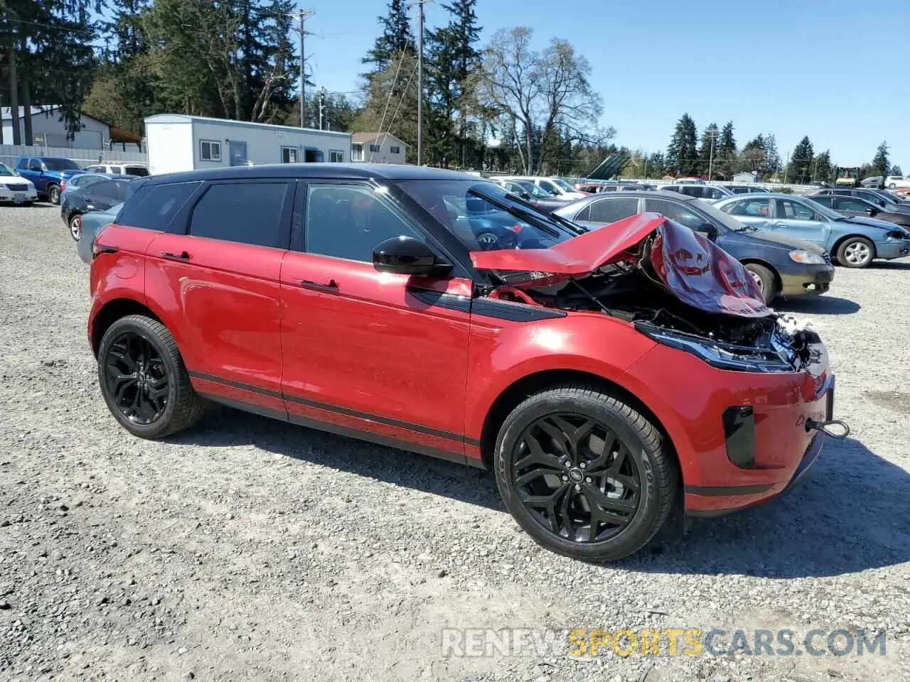 4 Photograph of a damaged car SALZJ2FX7LH116220 LAND ROVER RANGEROVER 2020
