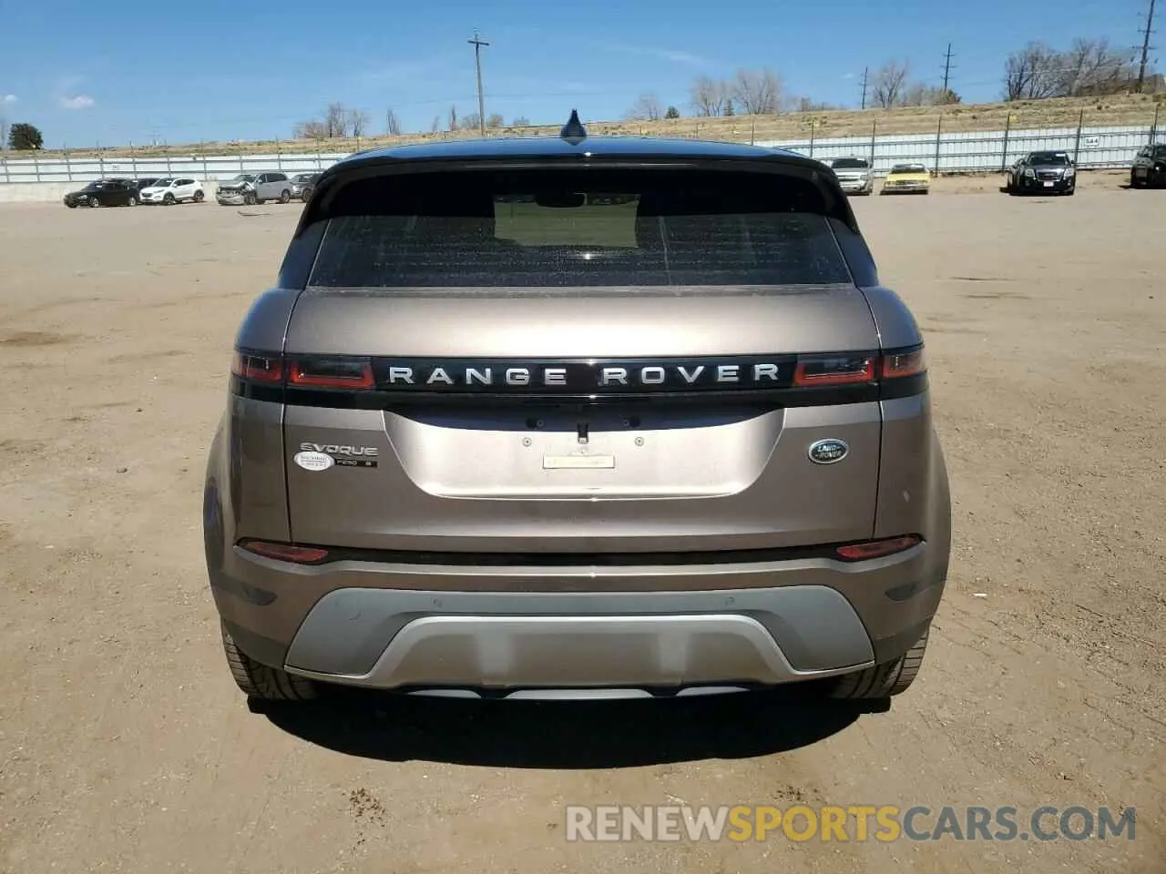 6 Фотография поврежденного автомобиля SALZJ2FX8LH022850 LAND ROVER RANGEROVER 2020