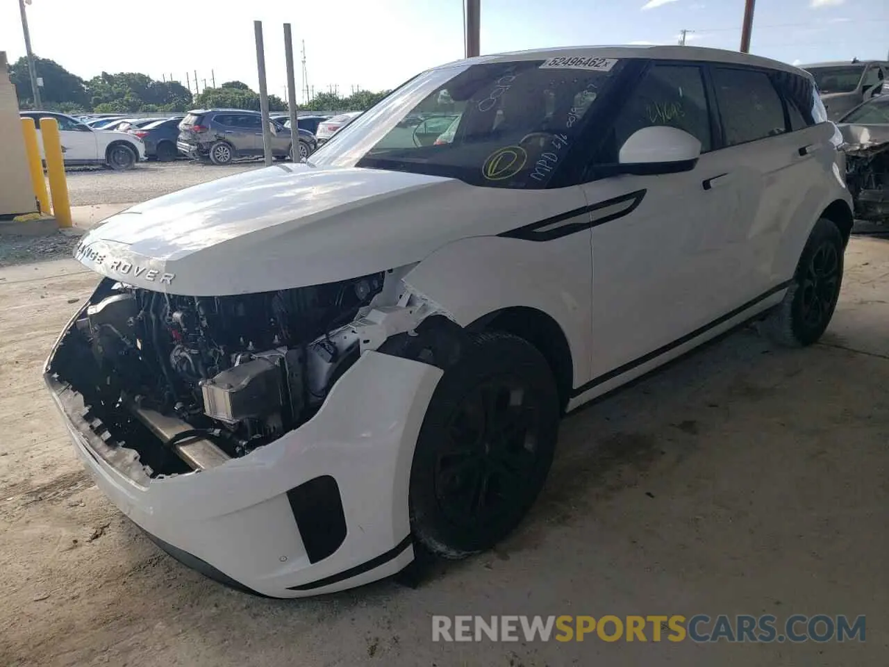 2 Photograph of a damaged car SALZJ2FXXLH070012 LAND ROVER RANGEROVER 2020