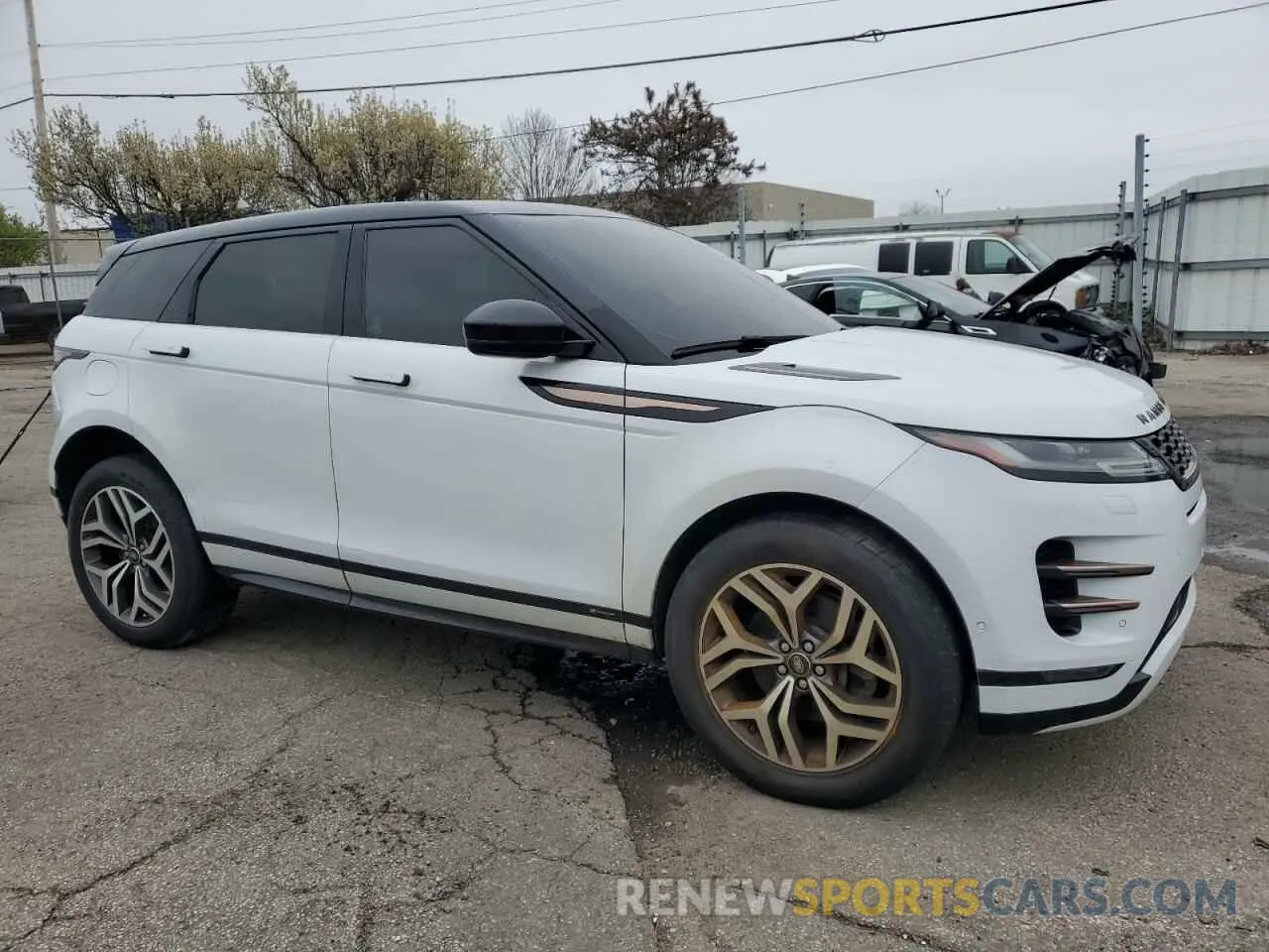 4 Фотография поврежденного автомобиля SALZL2FX2LH063761 LAND ROVER RANGEROVER 2020