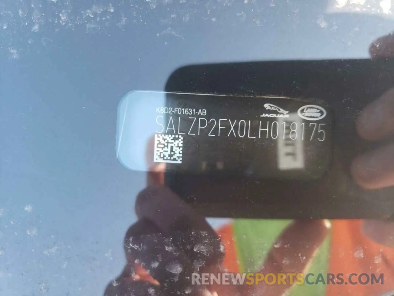 10 Photograph of a damaged car SALZP2FX0LH018175 LAND ROVER RANGEROVER 2020