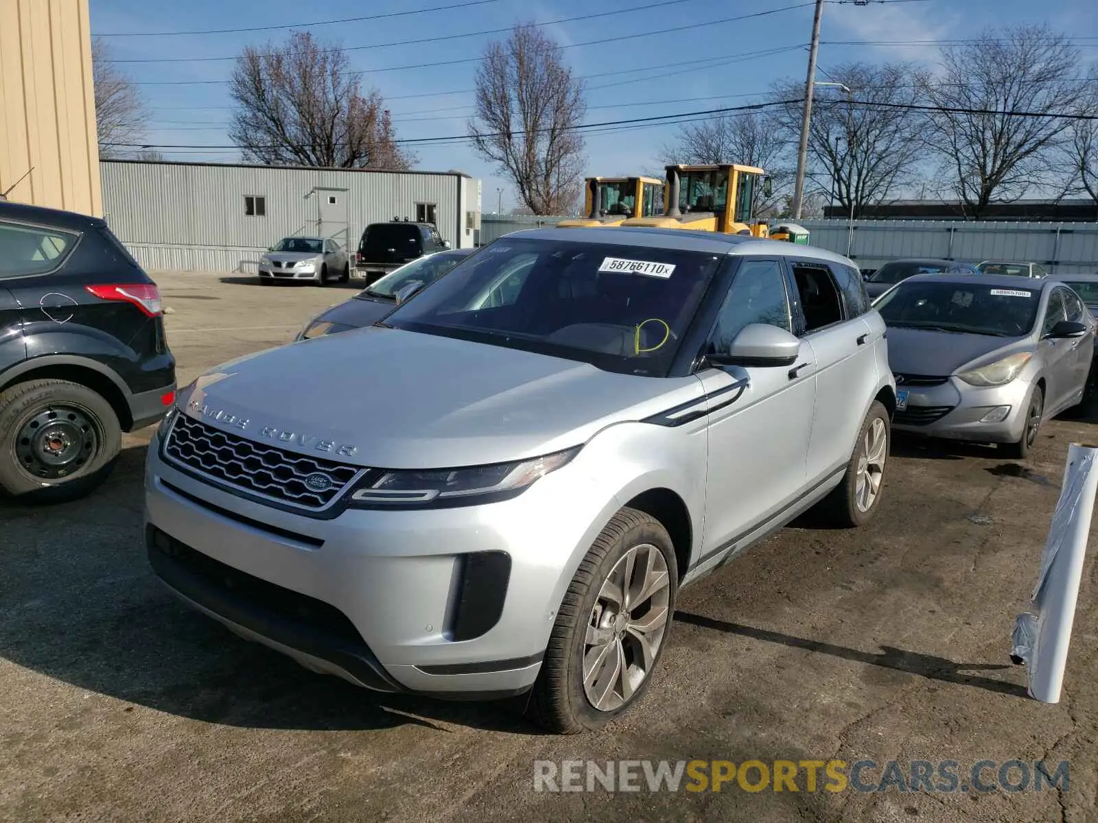 2 Photograph of a damaged car SALZP2FX1LH080698 LAND ROVER RANGEROVER 2020