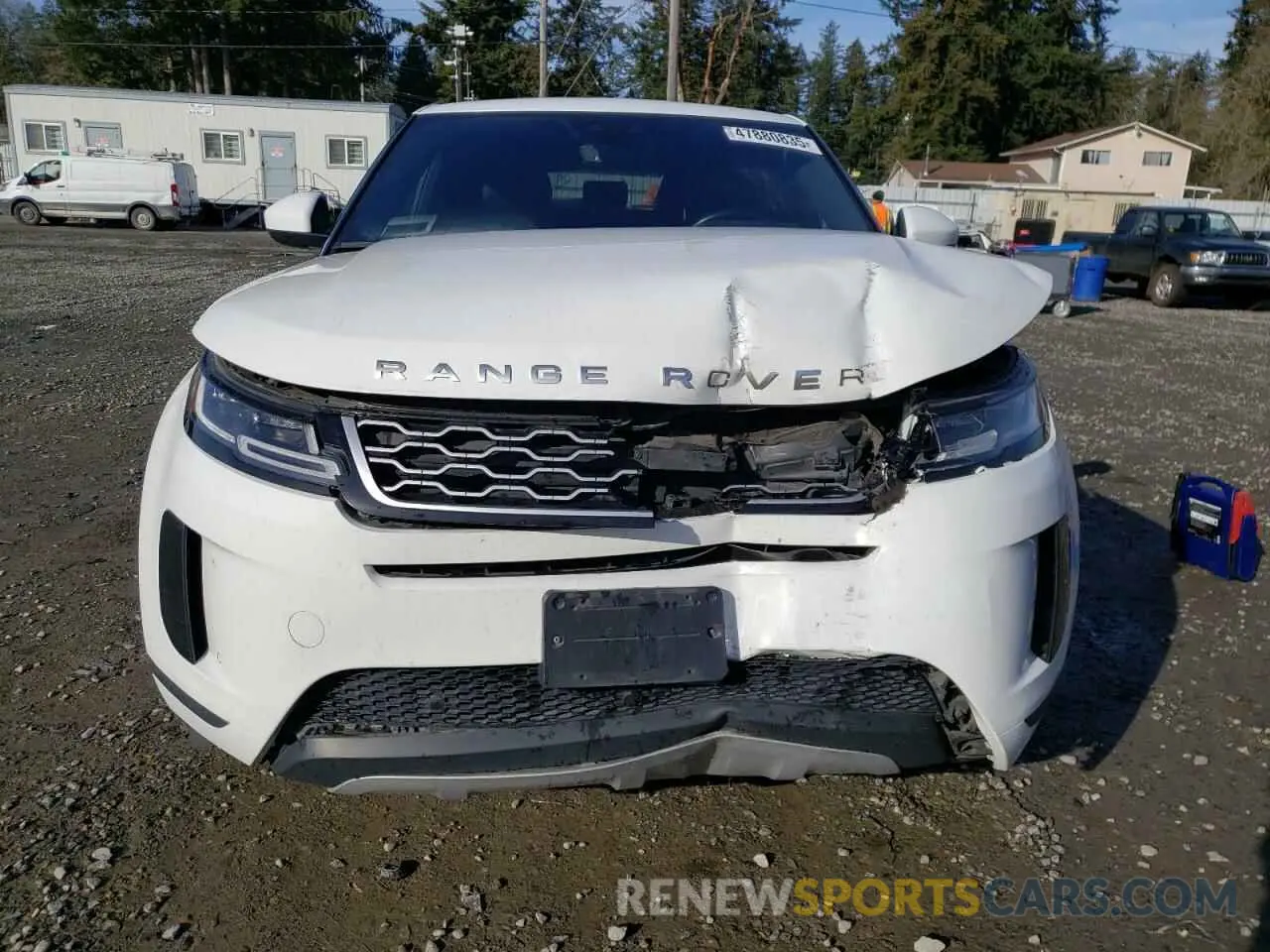 5 Photograph of a damaged car SALZP2FXXLH078030 LAND ROVER RANGEROVER 2020