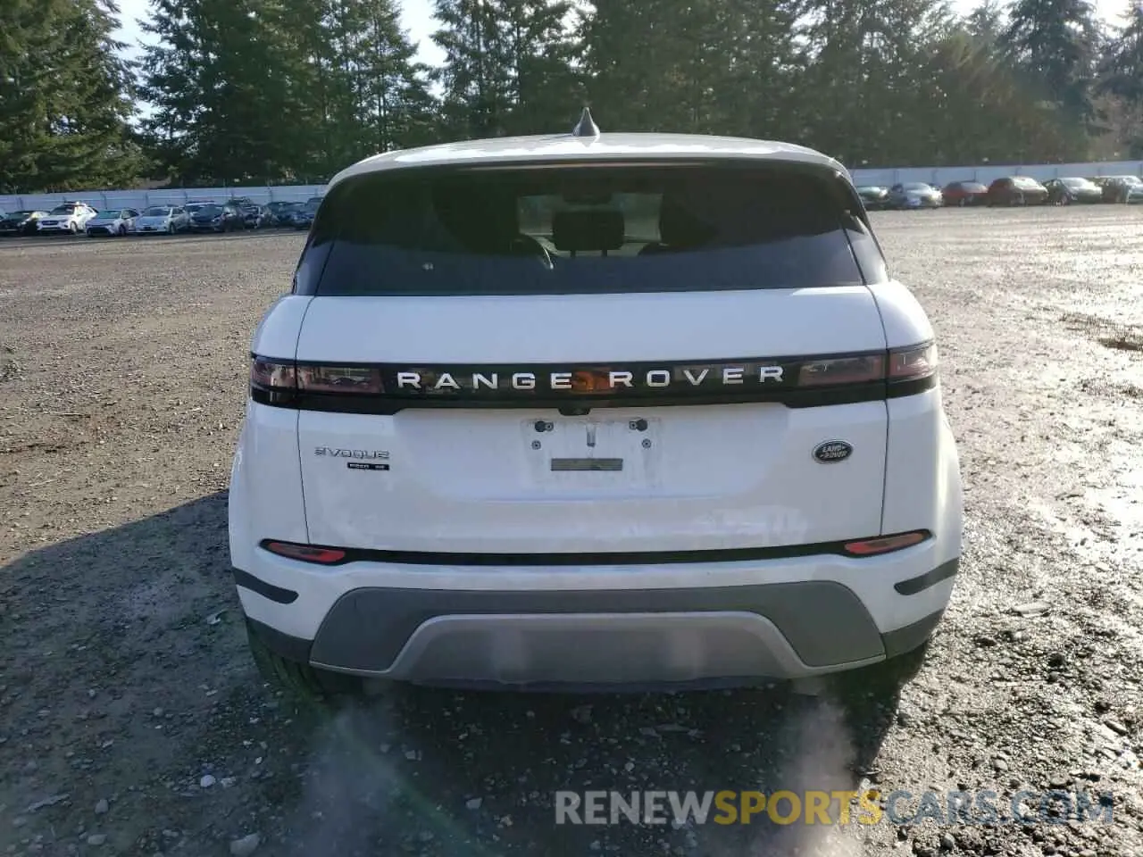6 Photograph of a damaged car SALZP2FXXLH078030 LAND ROVER RANGEROVER 2020