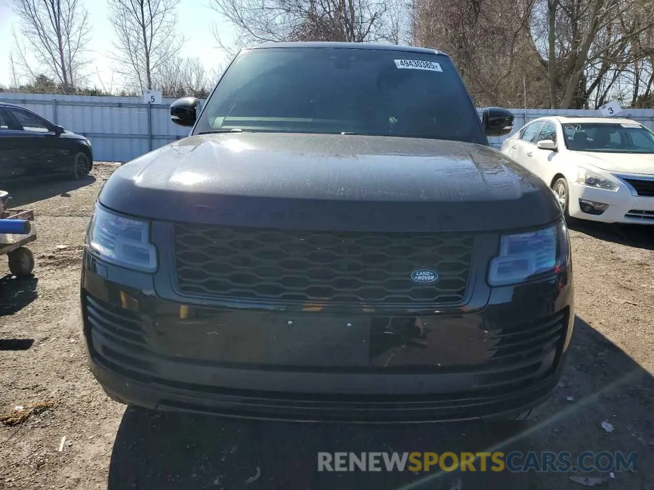 5 Фотография поврежденного автомобиля SALGS2RK8MA453915 LAND ROVER RANGEROVER 2021