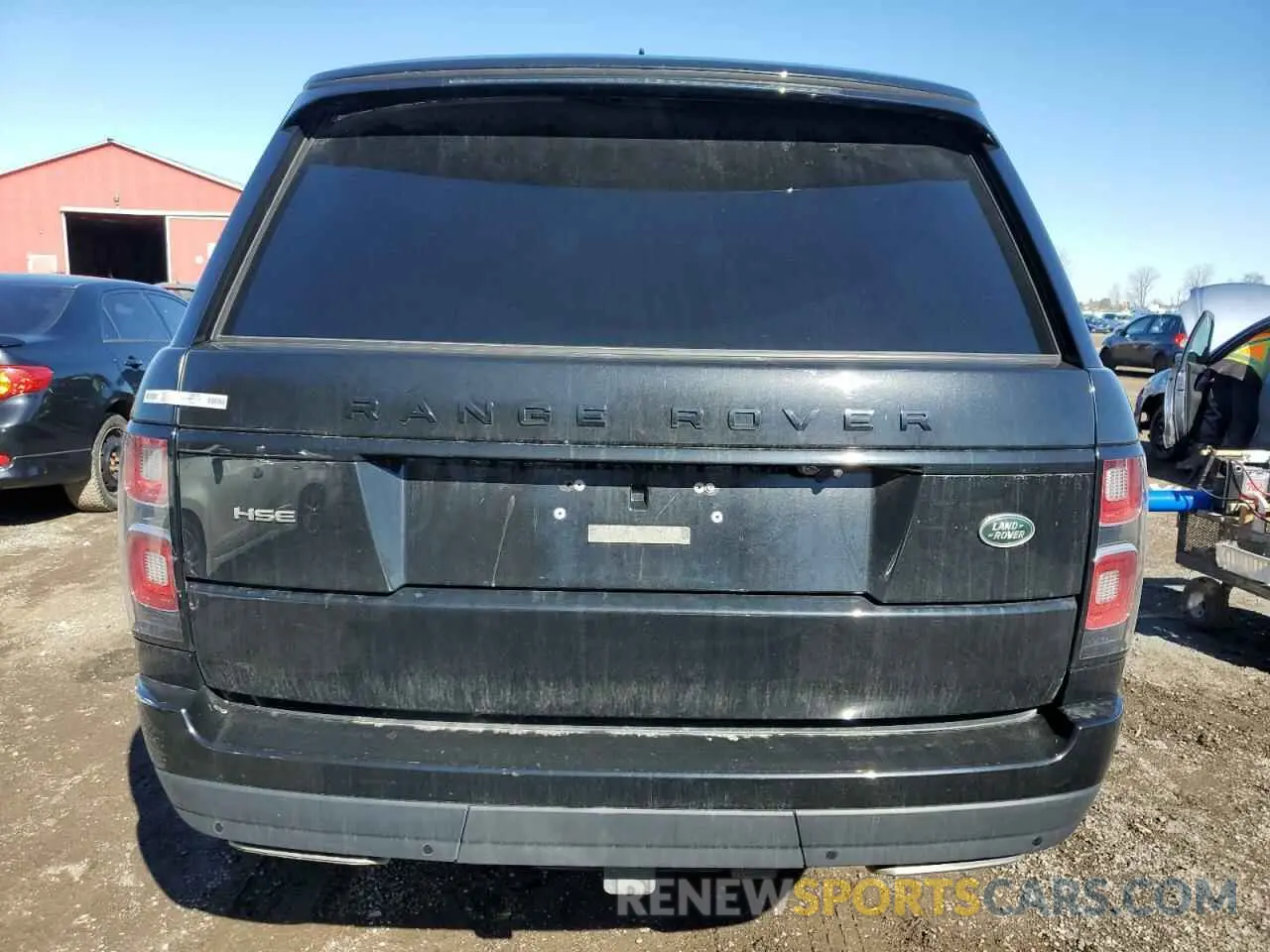 6 Фотография поврежденного автомобиля SALGS2RK8MA453915 LAND ROVER RANGEROVER 2021