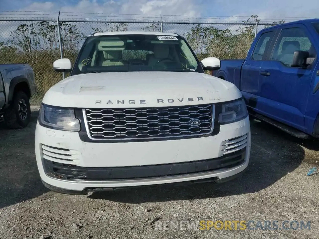 5 Photograph of a damaged car SALGS2RU2MA422094 LAND ROVER RANGEROVER 2021