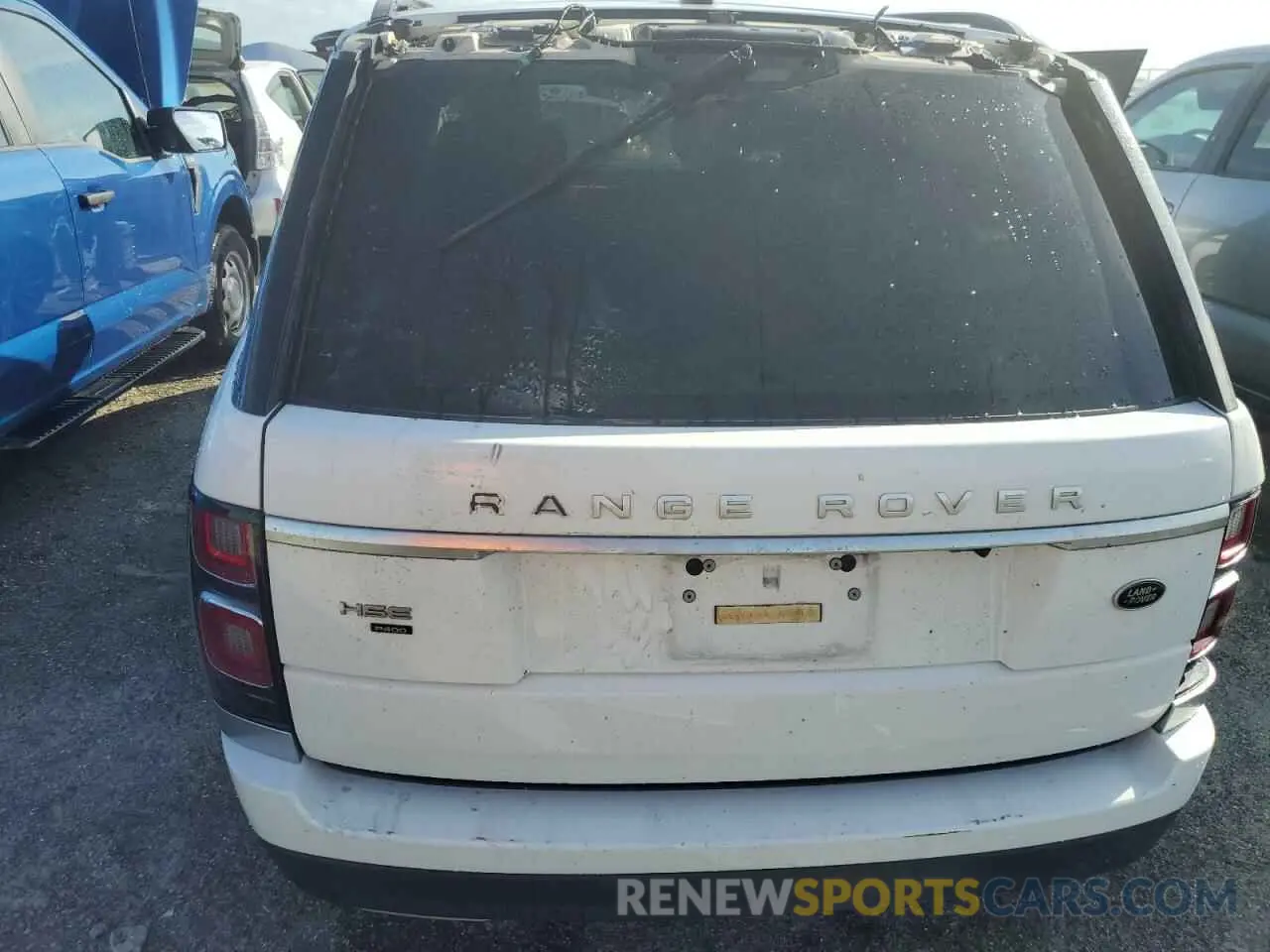 6 Photograph of a damaged car SALGS2RU2MA422094 LAND ROVER RANGEROVER 2021