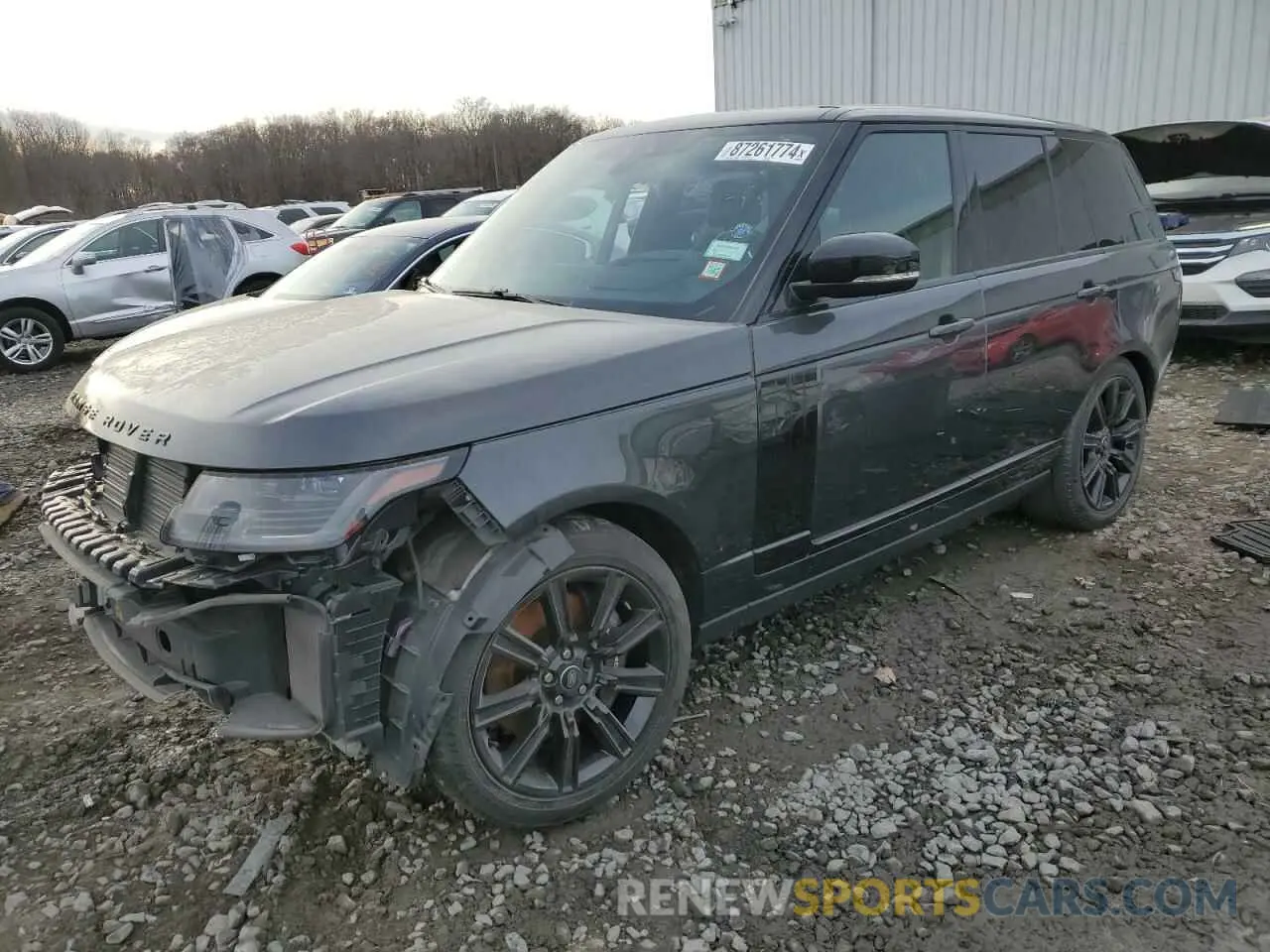 1 Фотография поврежденного автомобиля SALGS2RU3MA447943 LAND ROVER RANGEROVER 2021
