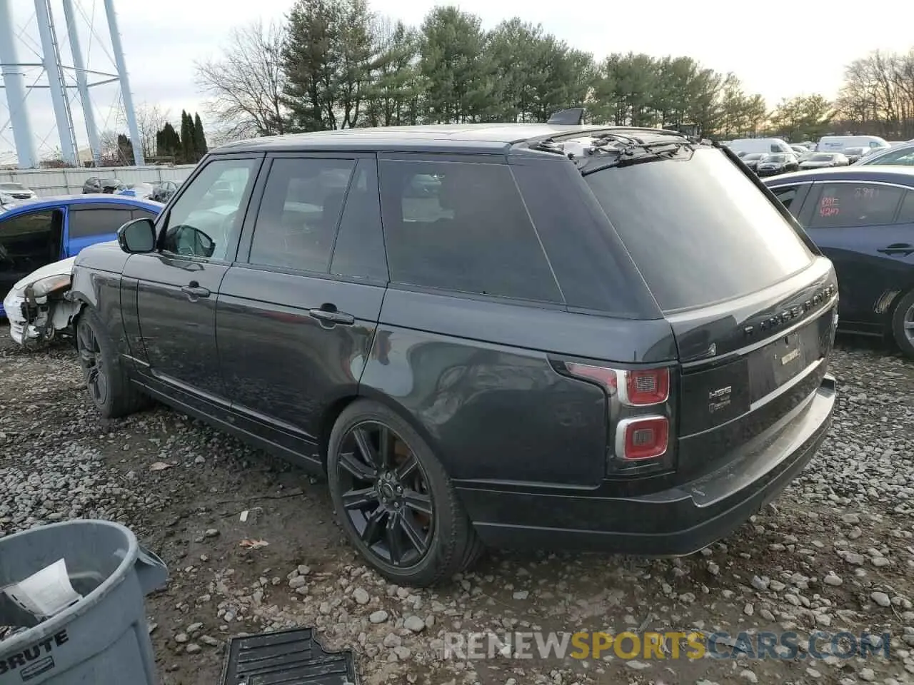 2 Фотография поврежденного автомобиля SALGS2RU3MA447943 LAND ROVER RANGEROVER 2021