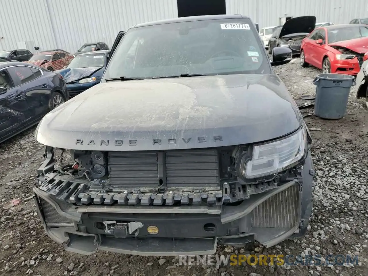 5 Фотография поврежденного автомобиля SALGS2RU3MA447943 LAND ROVER RANGEROVER 2021