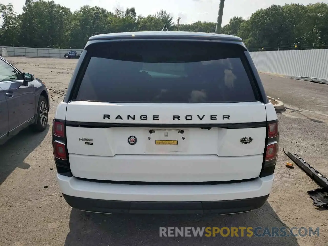 6 Photograph of a damaged car SALGS2RU5MA440766 LAND ROVER RANGEROVER 2021