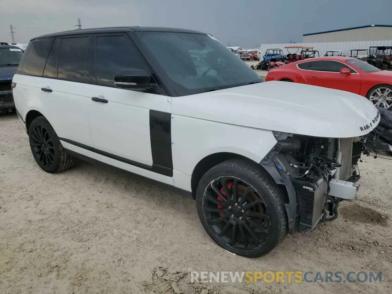 4 Photograph of a damaged car SALGS2RU5MA450701 LAND ROVER RANGEROVER 2021