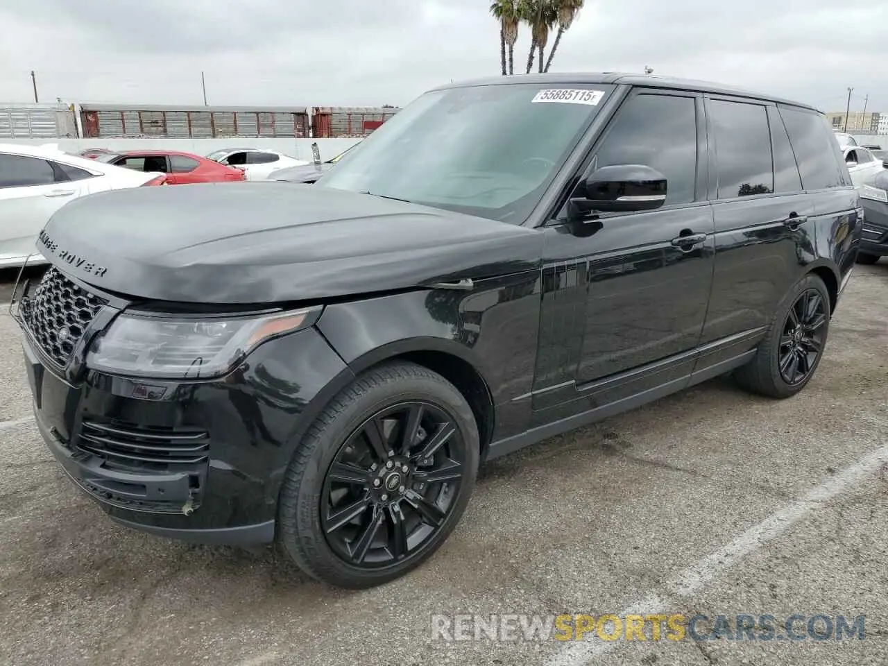 1 Фотография поврежденного автомобиля SALGS2RU6MA453669 LAND ROVER RANGEROVER 2021