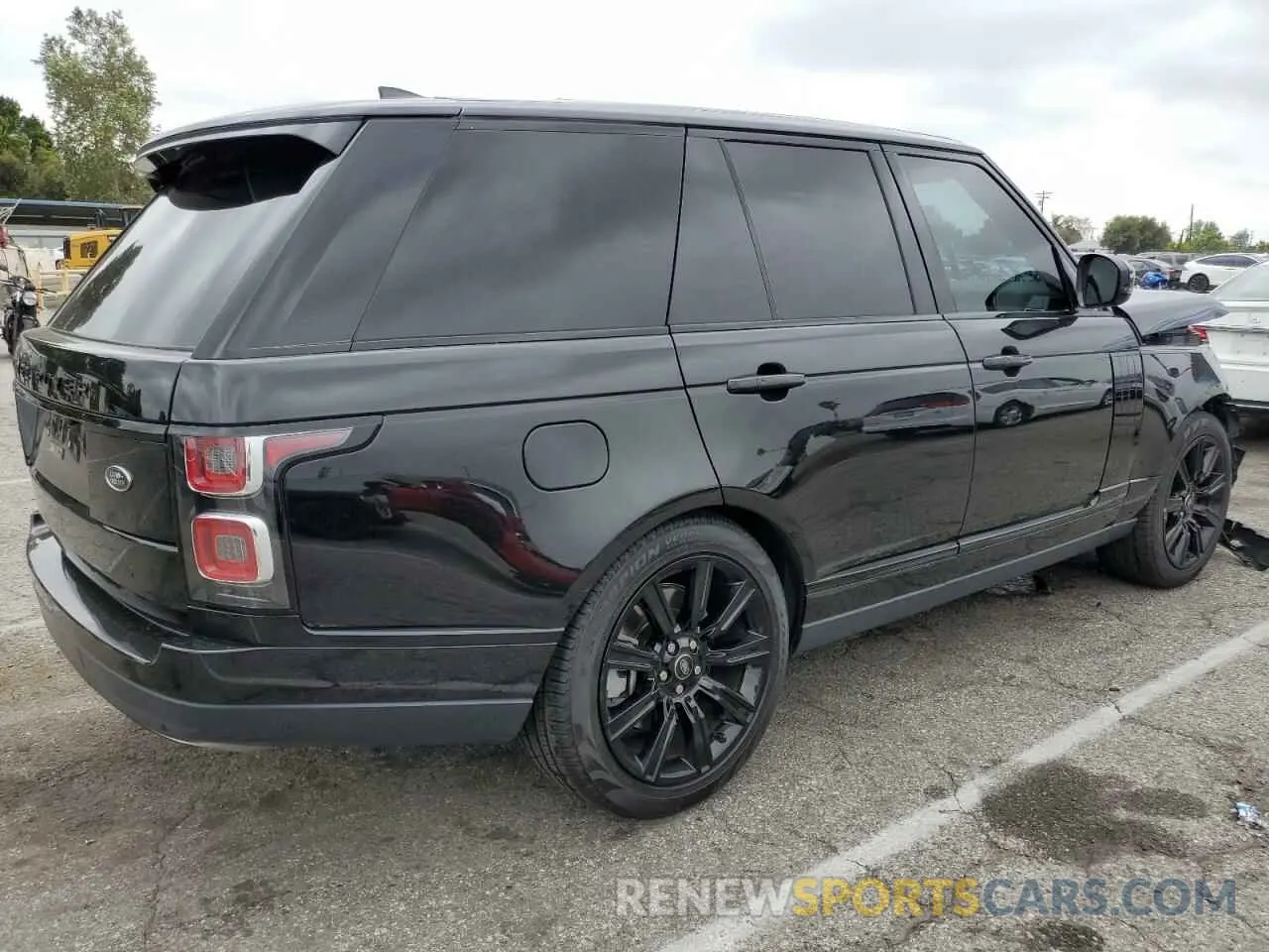 3 Фотография поврежденного автомобиля SALGS2RU6MA453669 LAND ROVER RANGEROVER 2021