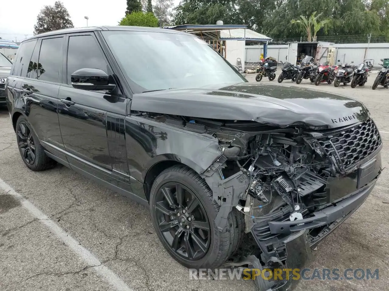 4 Фотография поврежденного автомобиля SALGS2RU6MA453669 LAND ROVER RANGEROVER 2021