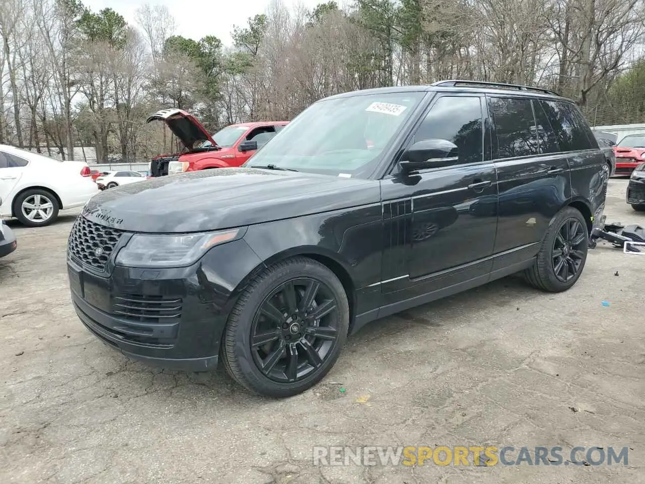 1 Фотография поврежденного автомобиля SALGS2RU7MA427968 LAND ROVER RANGEROVER 2021