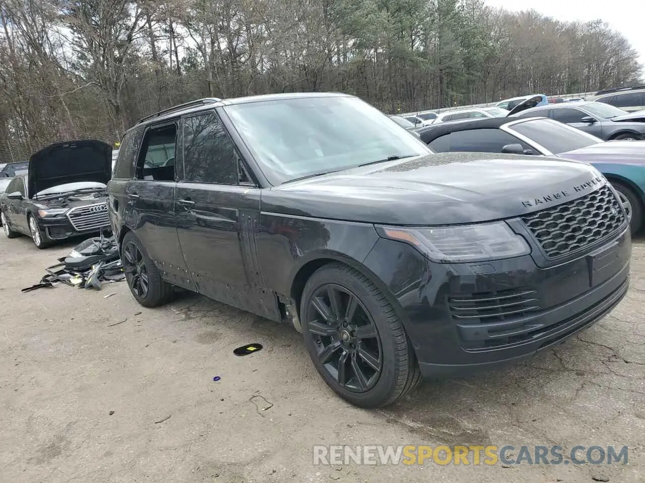 4 Фотография поврежденного автомобиля SALGS2RU7MA427968 LAND ROVER RANGEROVER 2021