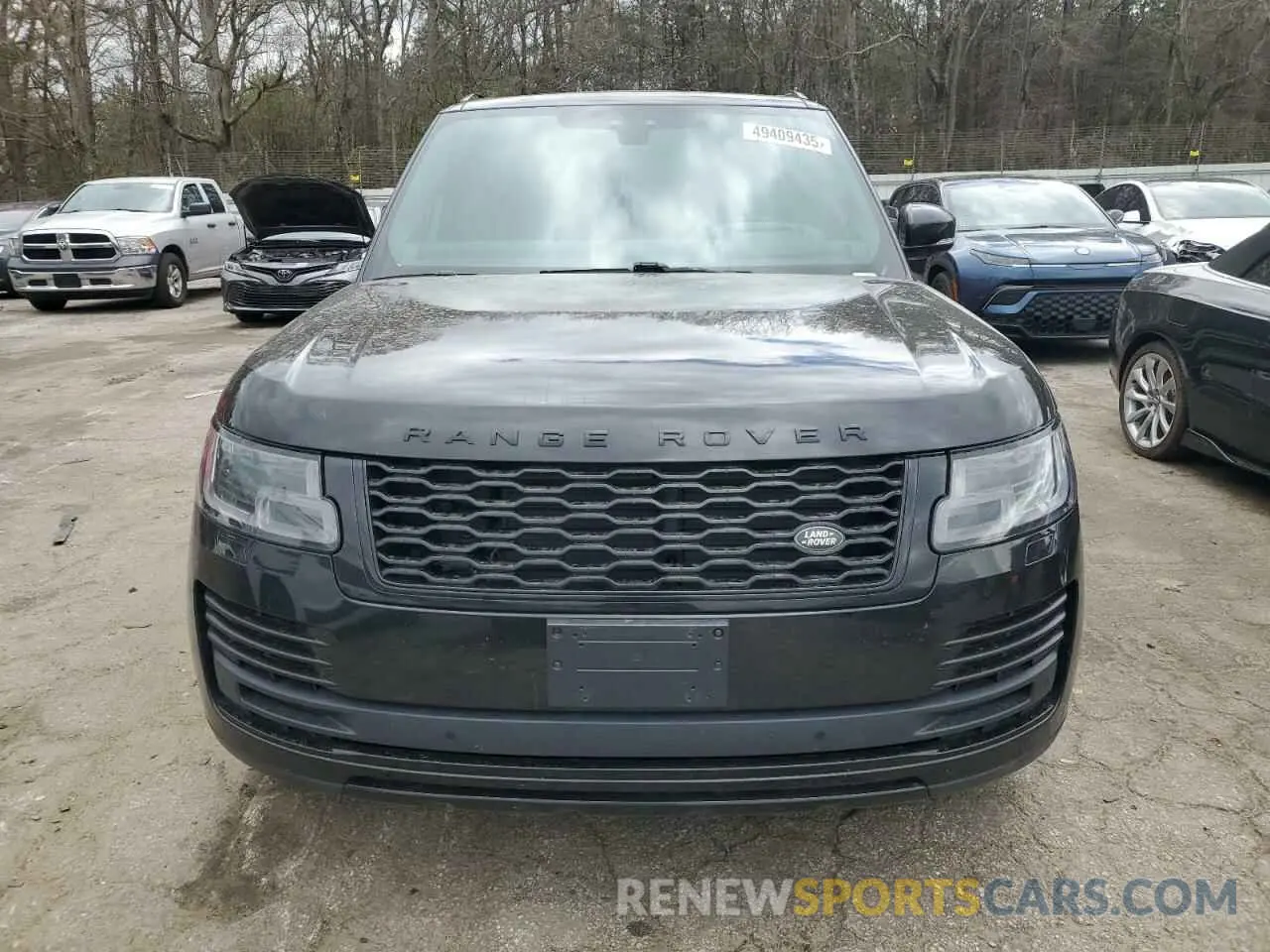 5 Фотография поврежденного автомобиля SALGS2RU7MA427968 LAND ROVER RANGEROVER 2021
