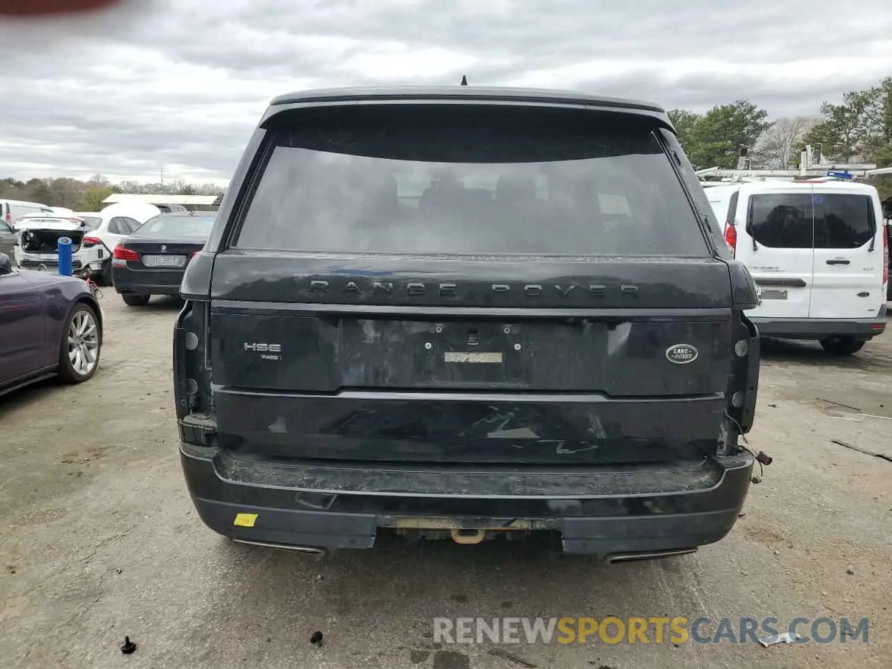 6 Фотография поврежденного автомобиля SALGS2RU7MA427968 LAND ROVER RANGEROVER 2021