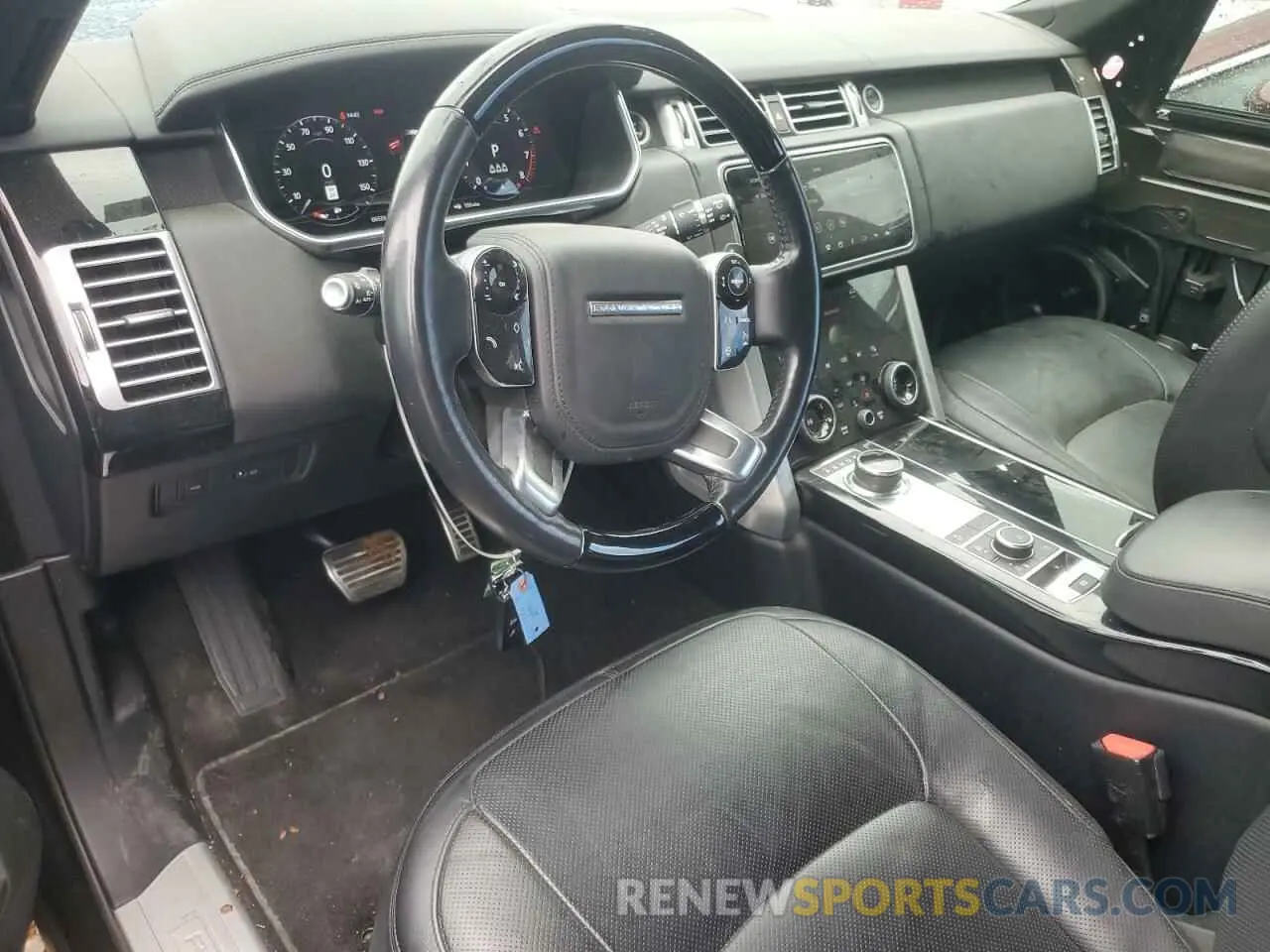 8 Фотография поврежденного автомобиля SALGS2RU7MA427968 LAND ROVER RANGEROVER 2021
