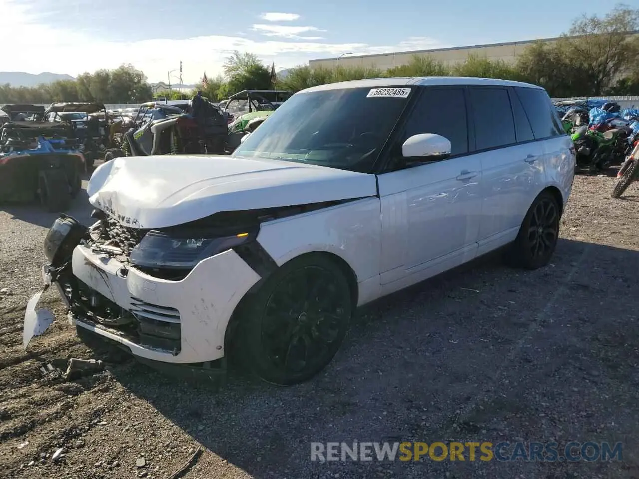 1 Photograph of a damaged car SALGS2SE3MA424925 LAND ROVER RANGEROVER 2021