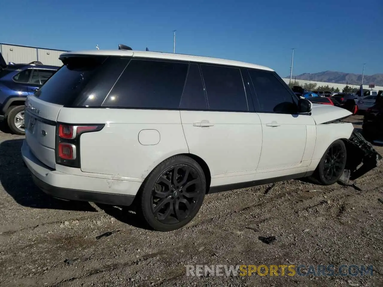3 Photograph of a damaged car SALGS2SE3MA424925 LAND ROVER RANGEROVER 2021