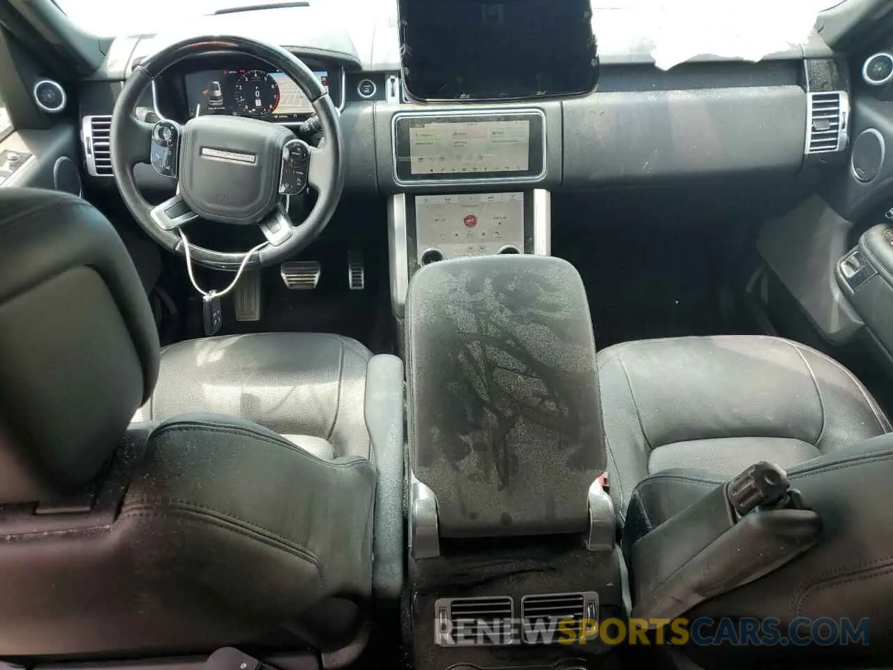 8 Photograph of a damaged car SALGS2SE3MA450912 LAND ROVER RANGEROVER 2021