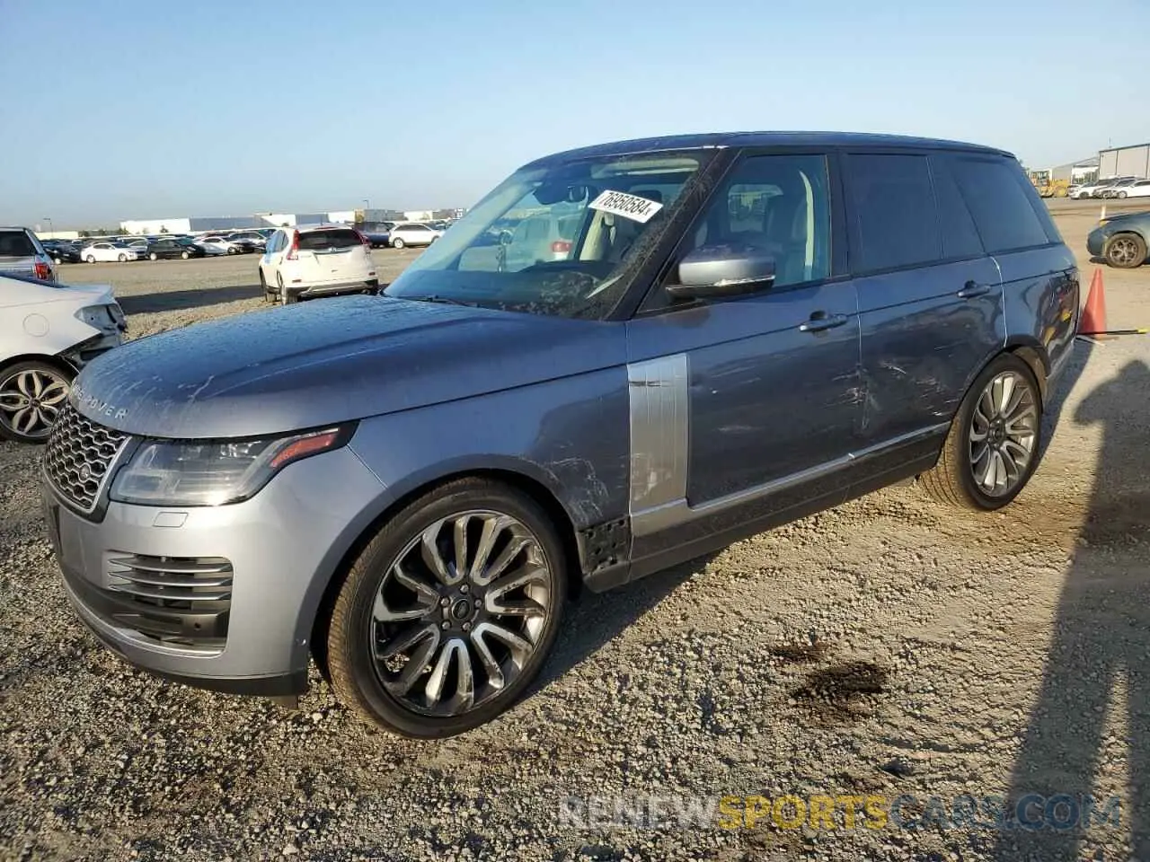 1 Photograph of a damaged car SALGS2SE7MA420277 LAND ROVER RANGEROVER 2021