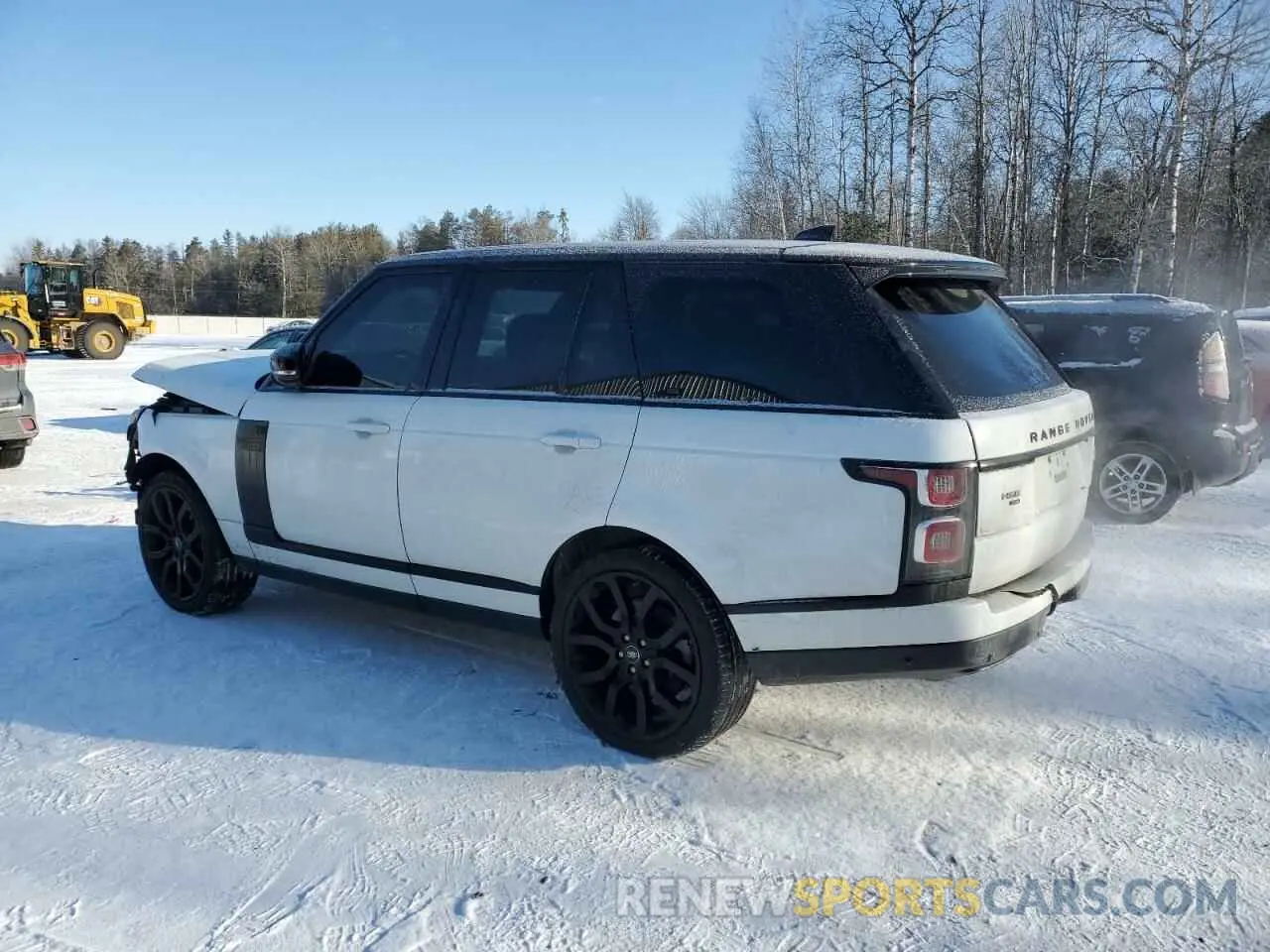 2 Фотография поврежденного автомобиля SALGS2SEXMA438501 LAND ROVER RANGEROVER 2021