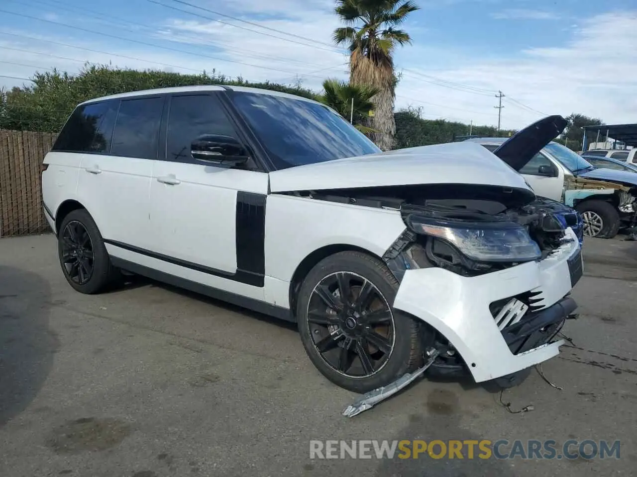 4 Photograph of a damaged car SALGS4RY4MA420118 LAND ROVER RANGEROVER 2021