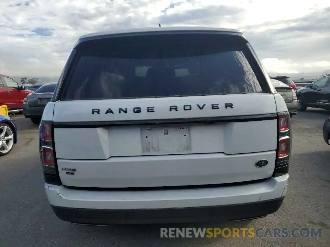 6 Photograph of a damaged car SALGS4RY4MA420118 LAND ROVER RANGEROVER 2021