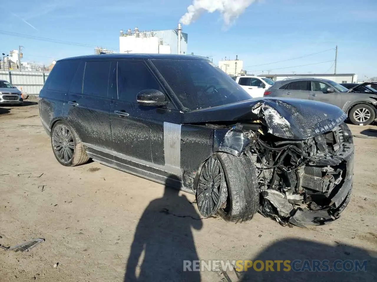 4 Фотография поврежденного автомобиля SALGV2SE3MA423815 LAND ROVER RANGEROVER 2021