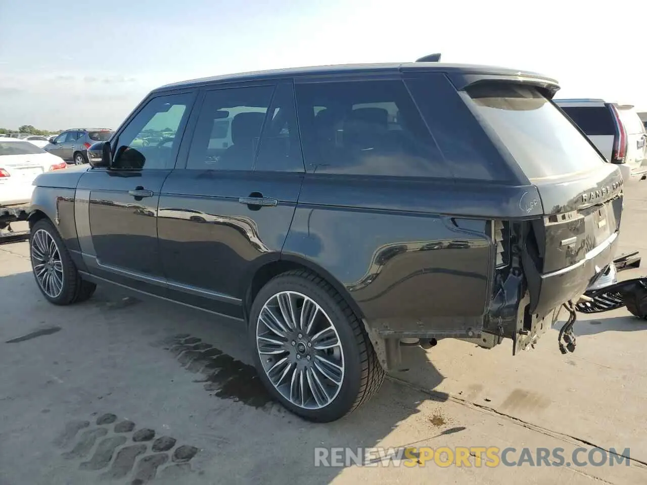 2 Фотография поврежденного автомобиля SALGV2SE3MA455227 LAND ROVER RANGEROVER 2021
