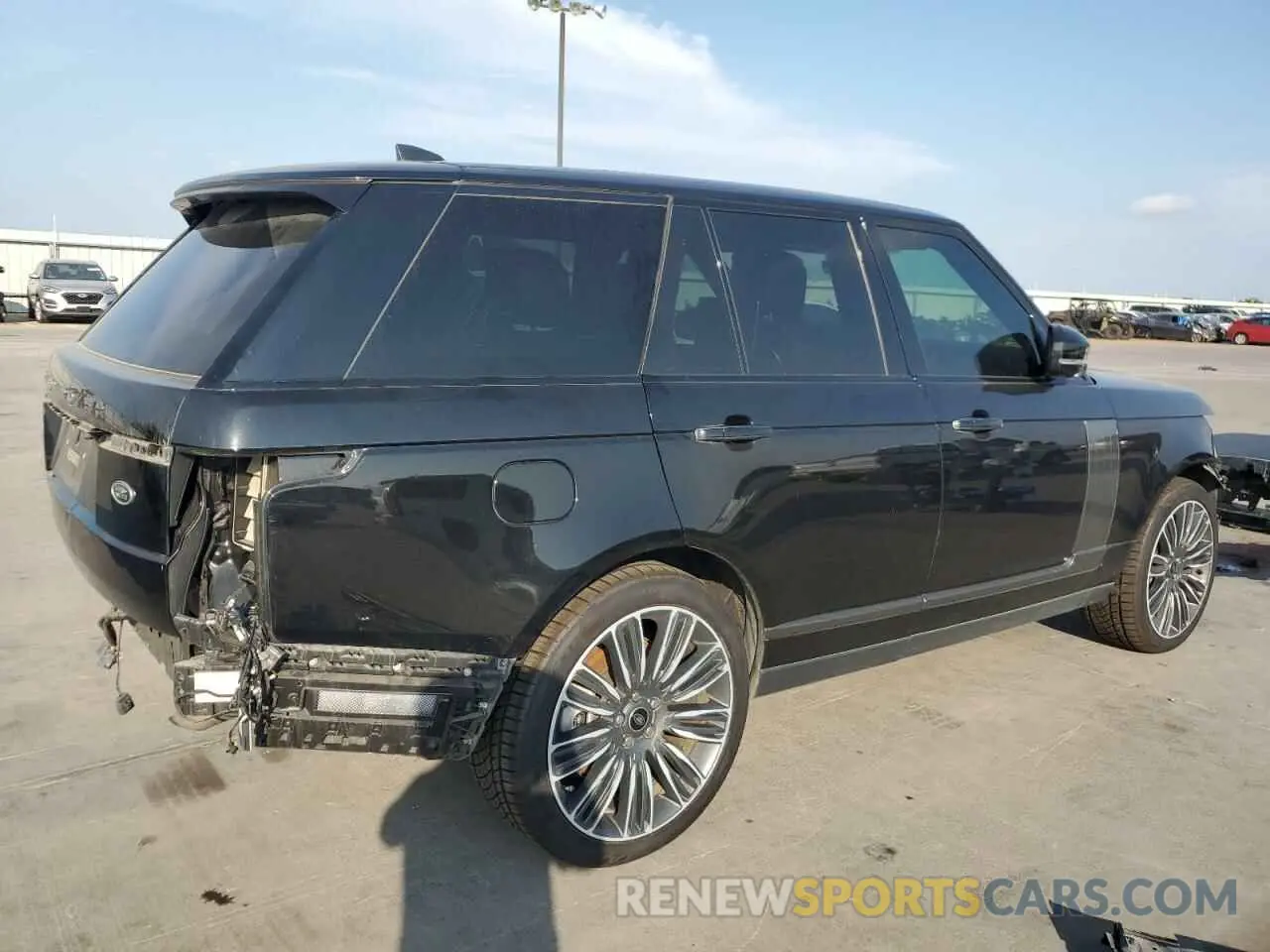3 Фотография поврежденного автомобиля SALGV2SE3MA455227 LAND ROVER RANGEROVER 2021
