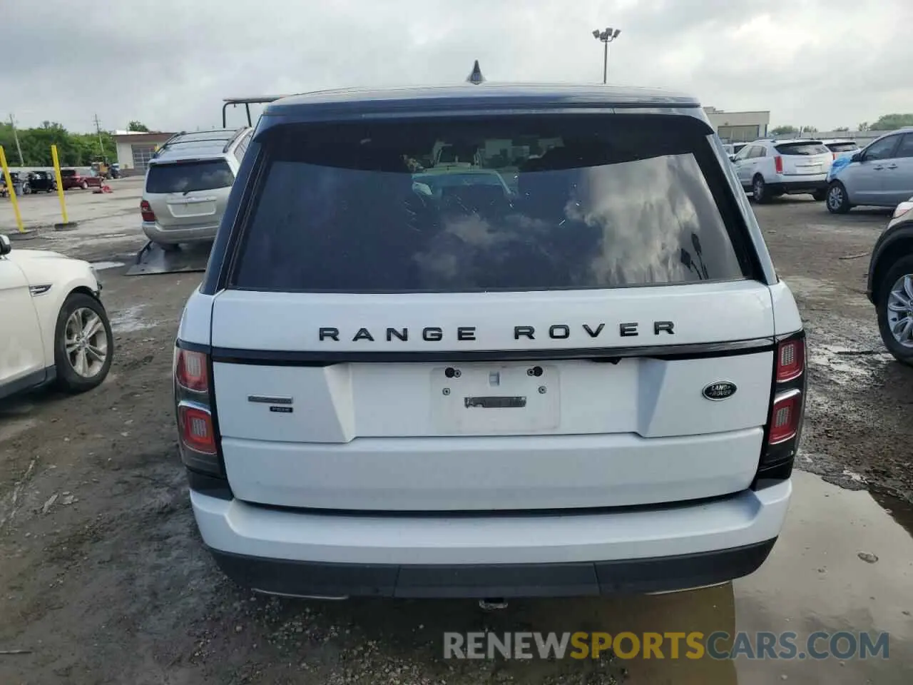 6 Photograph of a damaged car SALGV5SE1MA448455 LAND ROVER RANGEROVER 2021