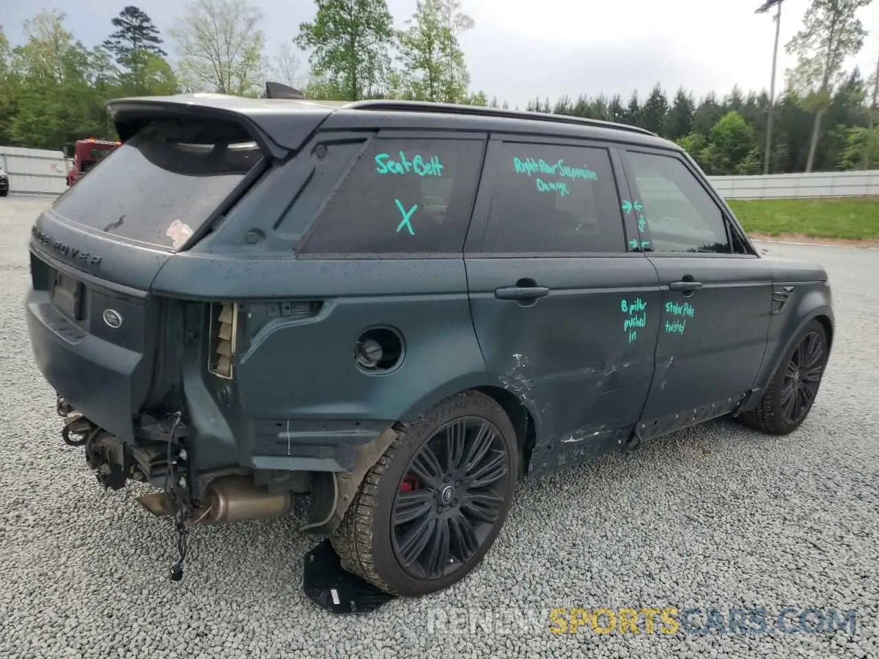 3 Фотография поврежденного автомобиля SALWR2SE2MA775543 LAND ROVER RANGEROVER 2021