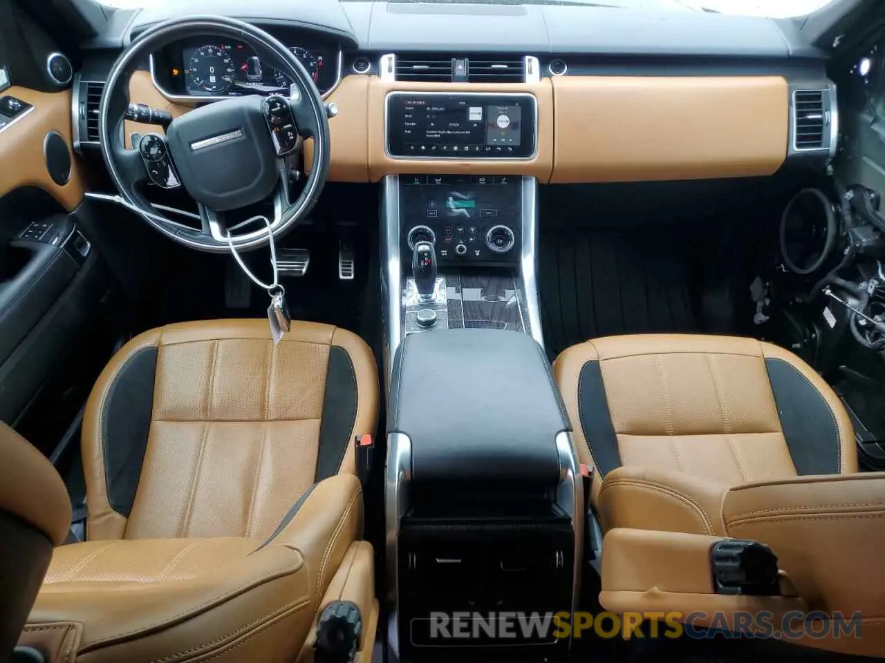 8 Фотография поврежденного автомобиля SALWR2SE2MA775543 LAND ROVER RANGEROVER 2021