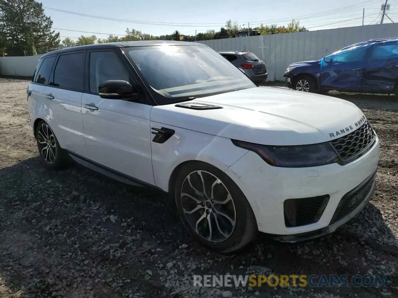 4 Фотография поврежденного автомобиля SALWR2SU4MA770562 LAND ROVER RANGEROVER 2021