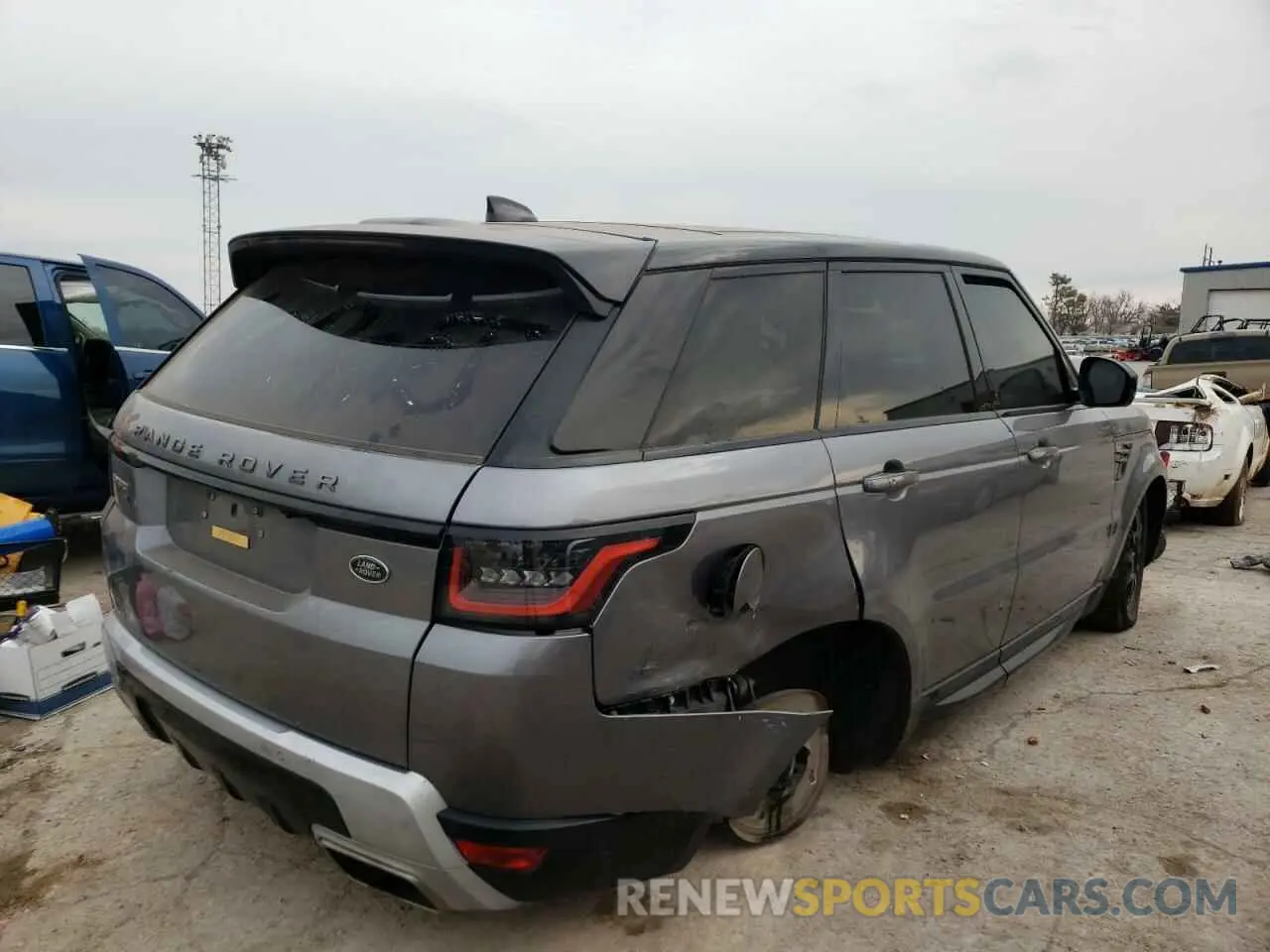 4 Photograph of a damaged car SALWR2SU7MA758308 LAND ROVER RANGEROVER 2021