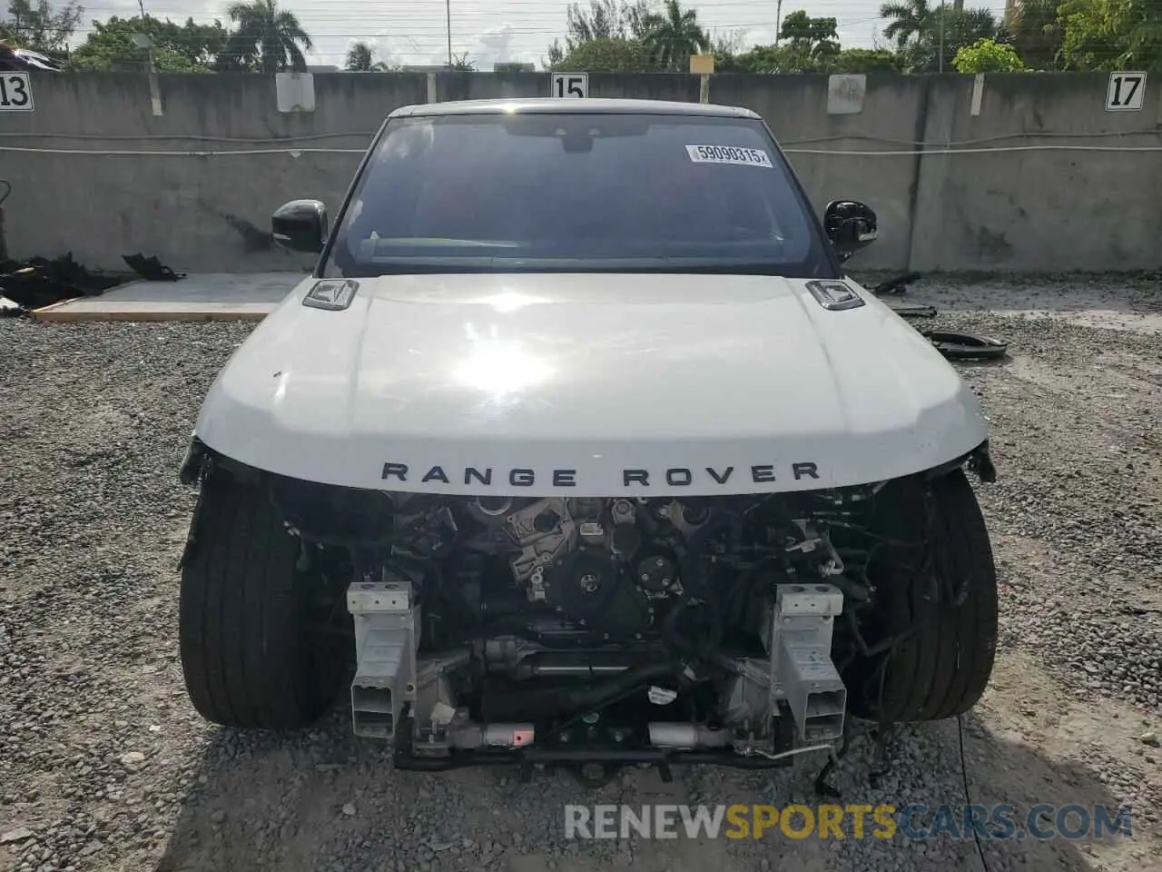 5 Photograph of a damaged car SALWS2RU4MA755425 LAND ROVER RANGEROVER 2021