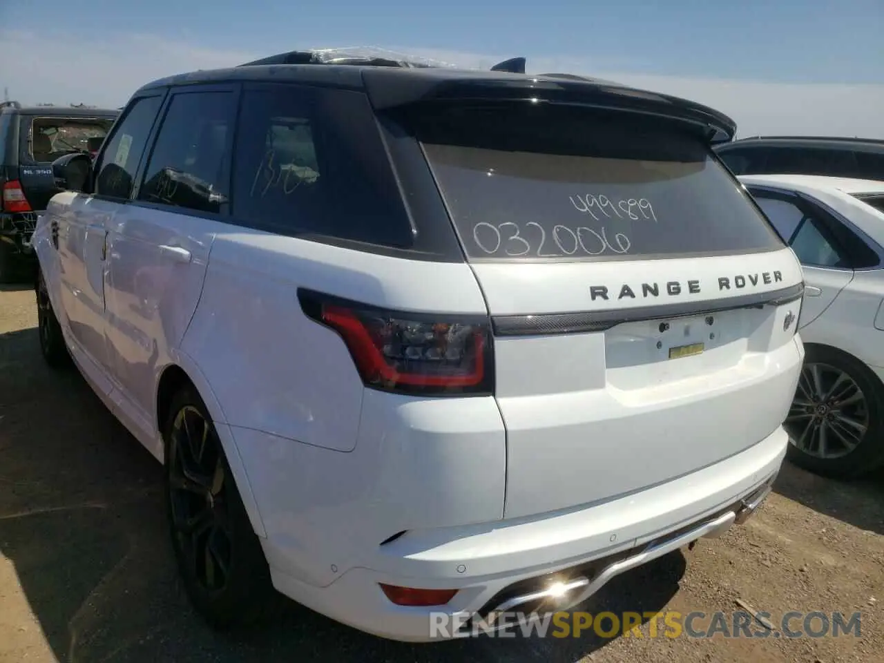 3 Фотография поврежденного автомобиля SALWZ2RE7MA770621 LAND ROVER RANGEROVER 2021