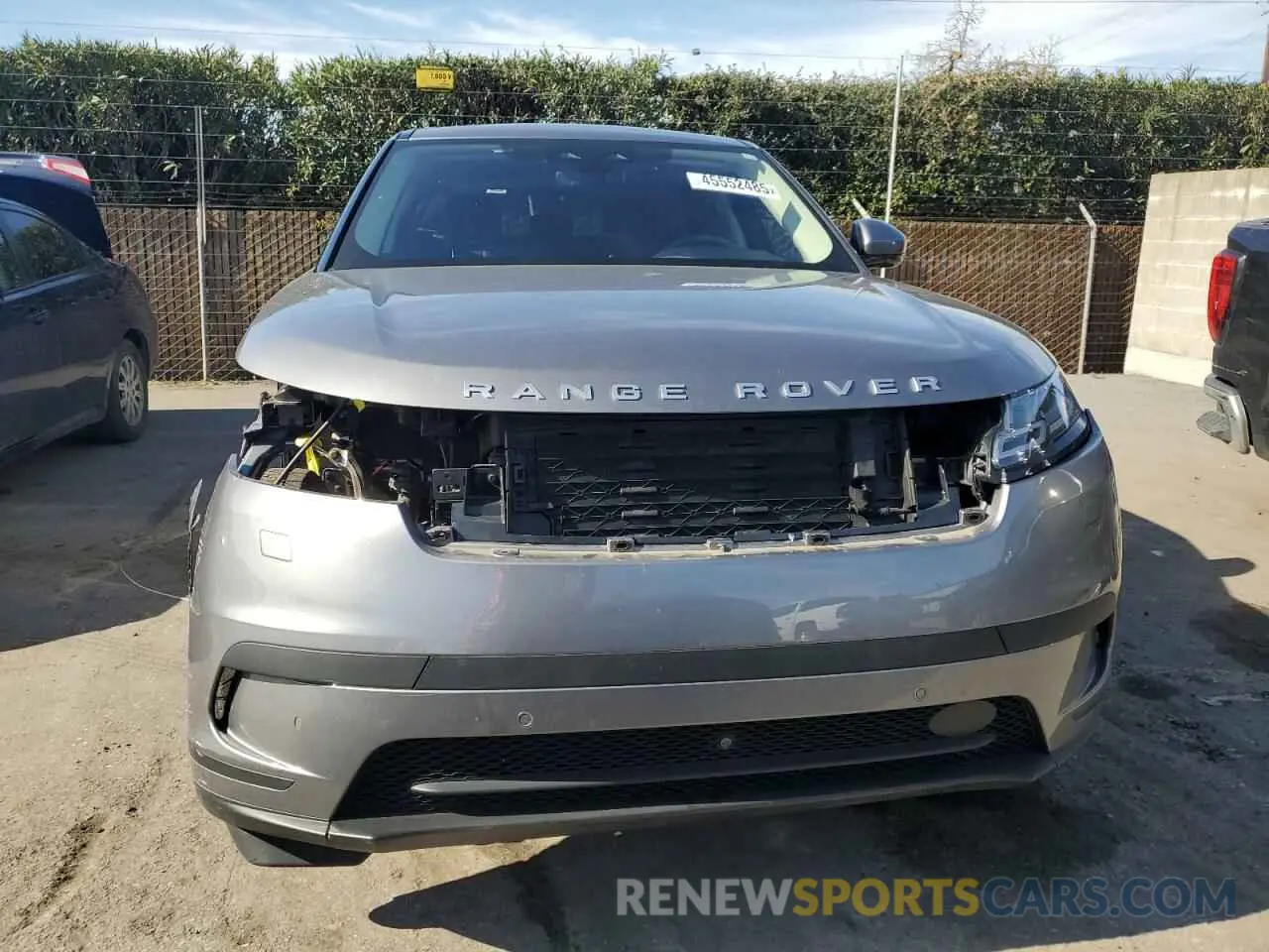 5 Фотография поврежденного автомобиля SALYJ2EX4MA327091 LAND ROVER RANGEROVER 2021