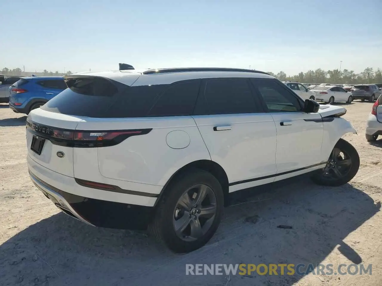 3 Фотография поврежденного автомобиля SALYT2EX4MA316683 LAND ROVER RANGEROVER 2021