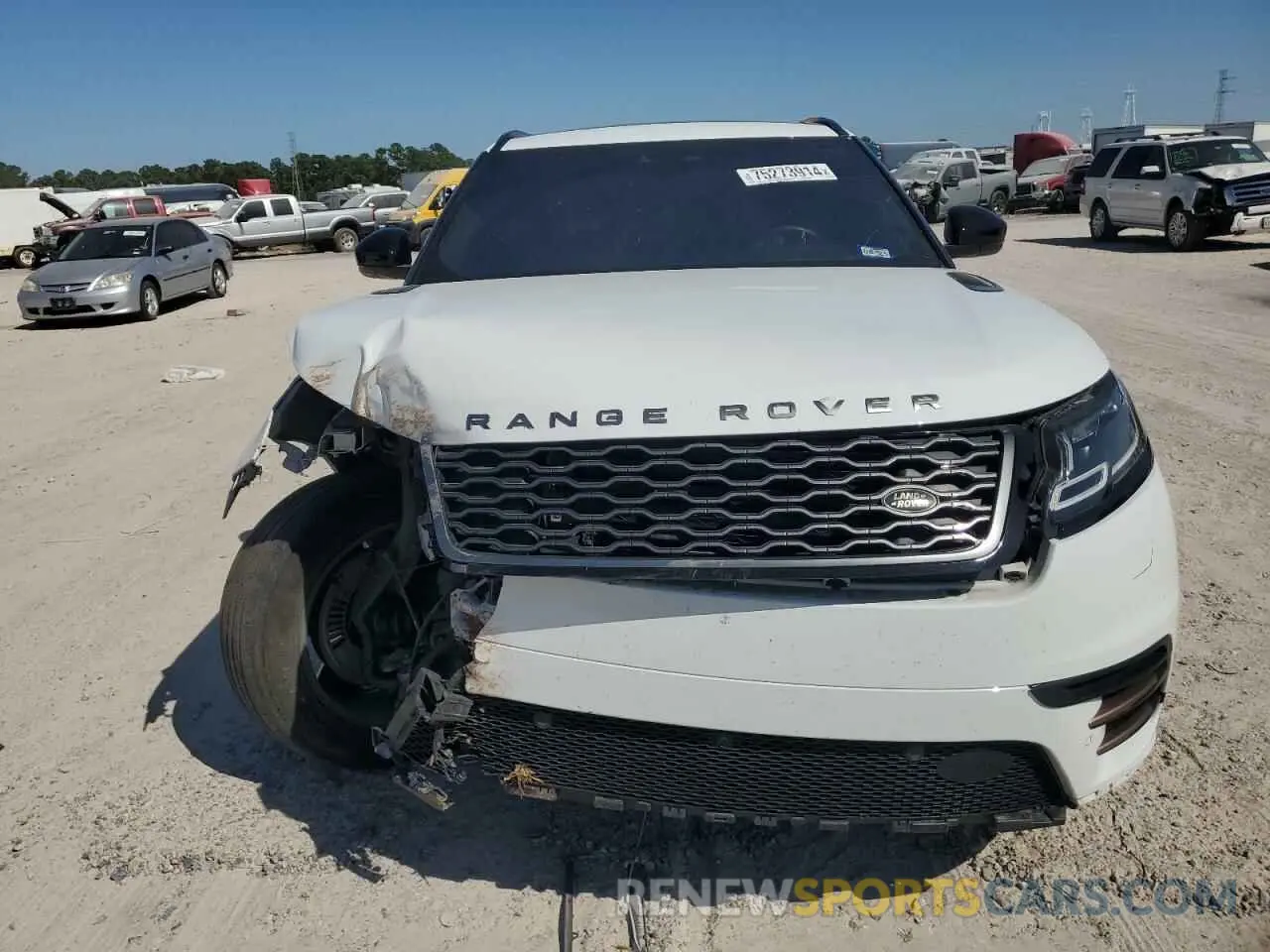 5 Фотография поврежденного автомобиля SALYT2EX4MA316683 LAND ROVER RANGEROVER 2021