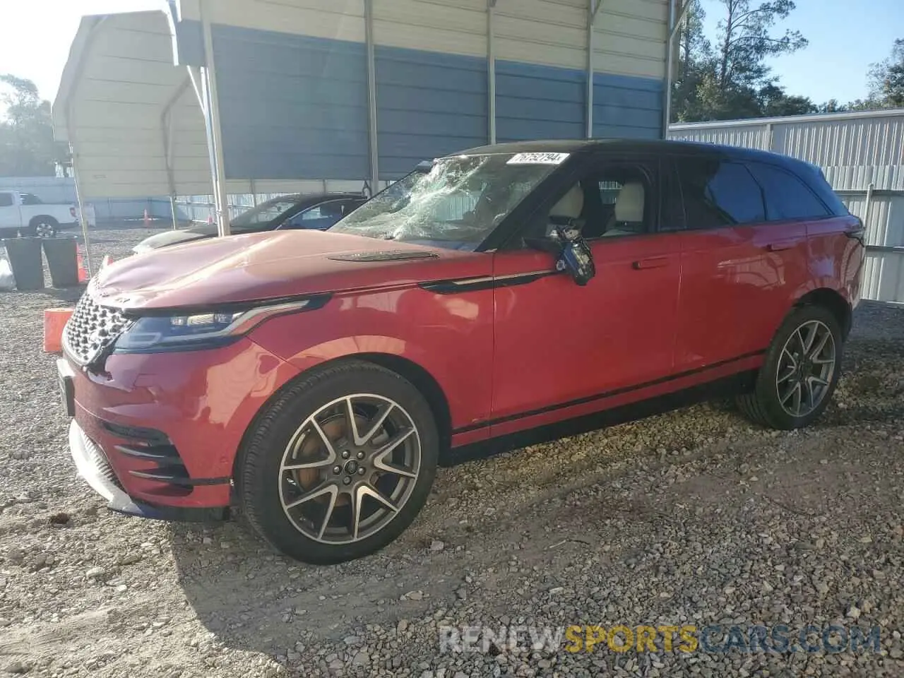 1 Photograph of a damaged car SALYT2EX5MA297870 LAND ROVER RANGEROVER 2021