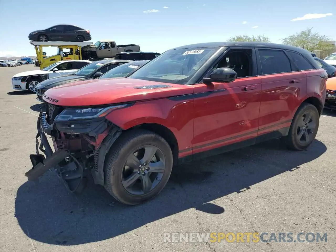 1 Фотография поврежденного автомобиля SALYT2EX8MA315682 LAND ROVER RANGEROVER 2021
