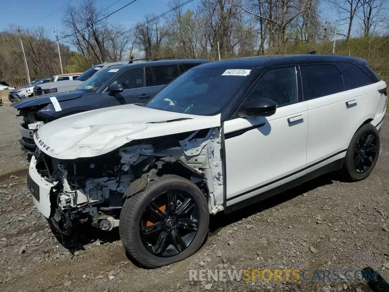 1 Photograph of a damaged car SALYT2EX9MA305713 LAND ROVER RANGEROVER 2021