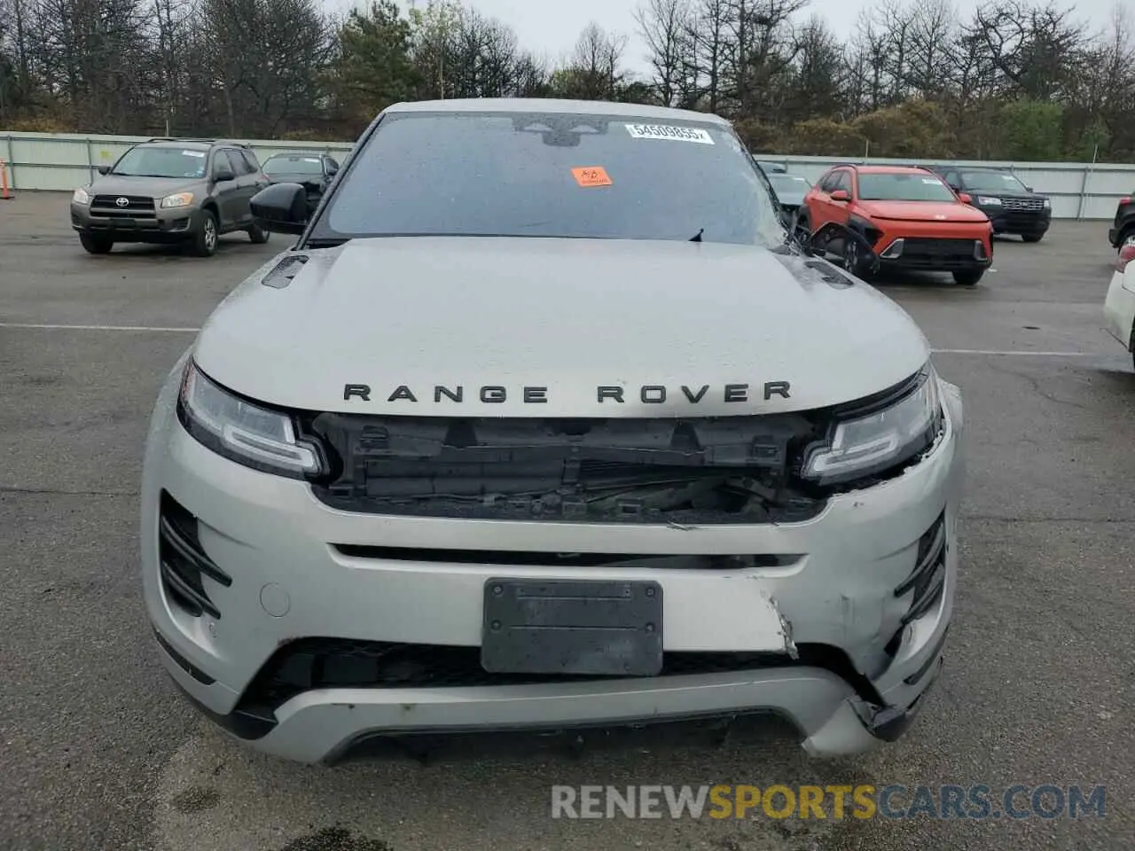 5 Фотография поврежденного автомобиля SALZL2FX6MH123882 LAND ROVER RANGEROVER 2021
