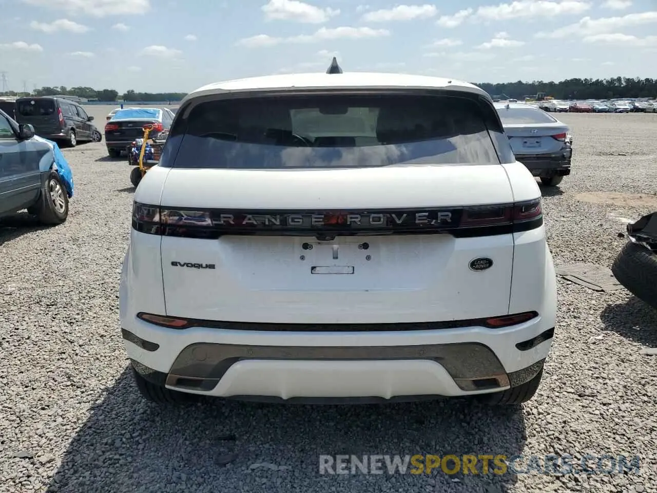 6 Фотография поврежденного автомобиля SALZT2FX7MH127794 LAND ROVER RANGEROVER 2021